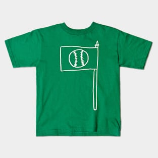 Another Cool Baseball Flag Kids T-Shirt